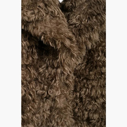 Dam Trendig Oversize-pälsjacka för stilfulla vinterlooks