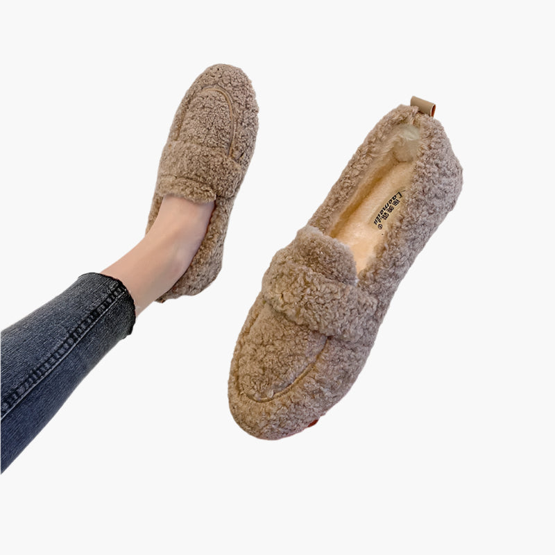 Pantofole Morbide da Donna in Stile Loafer – Comodi Slipper da Interno per Serate Rilassanti