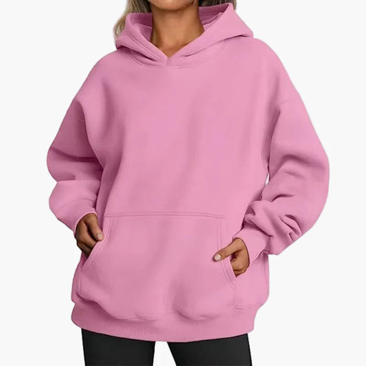 Felpa oversize con cappuccio da donna – Stile streetwear comodo