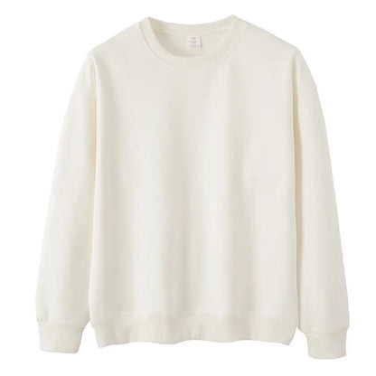 Unisex Rundhals-Sweatshirt mit Rippbündchen und weichem Innenfutter