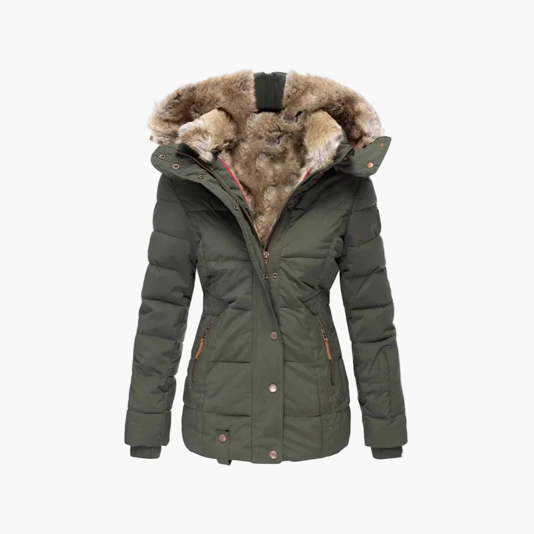 Veste d'hiver pour femme avec capuche – Parka tendance pour les jours froids