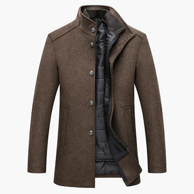 Heren Winter Elegante Korte Jas – Modern Business & Vrijetijds Outfit