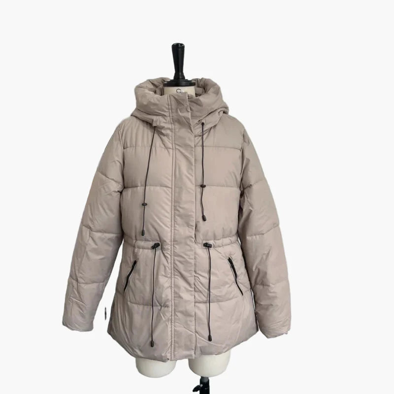Dames winter gewatteerd jack met capuchon – Modieus, warm & veelzijdig voor dagelijks en outdoor