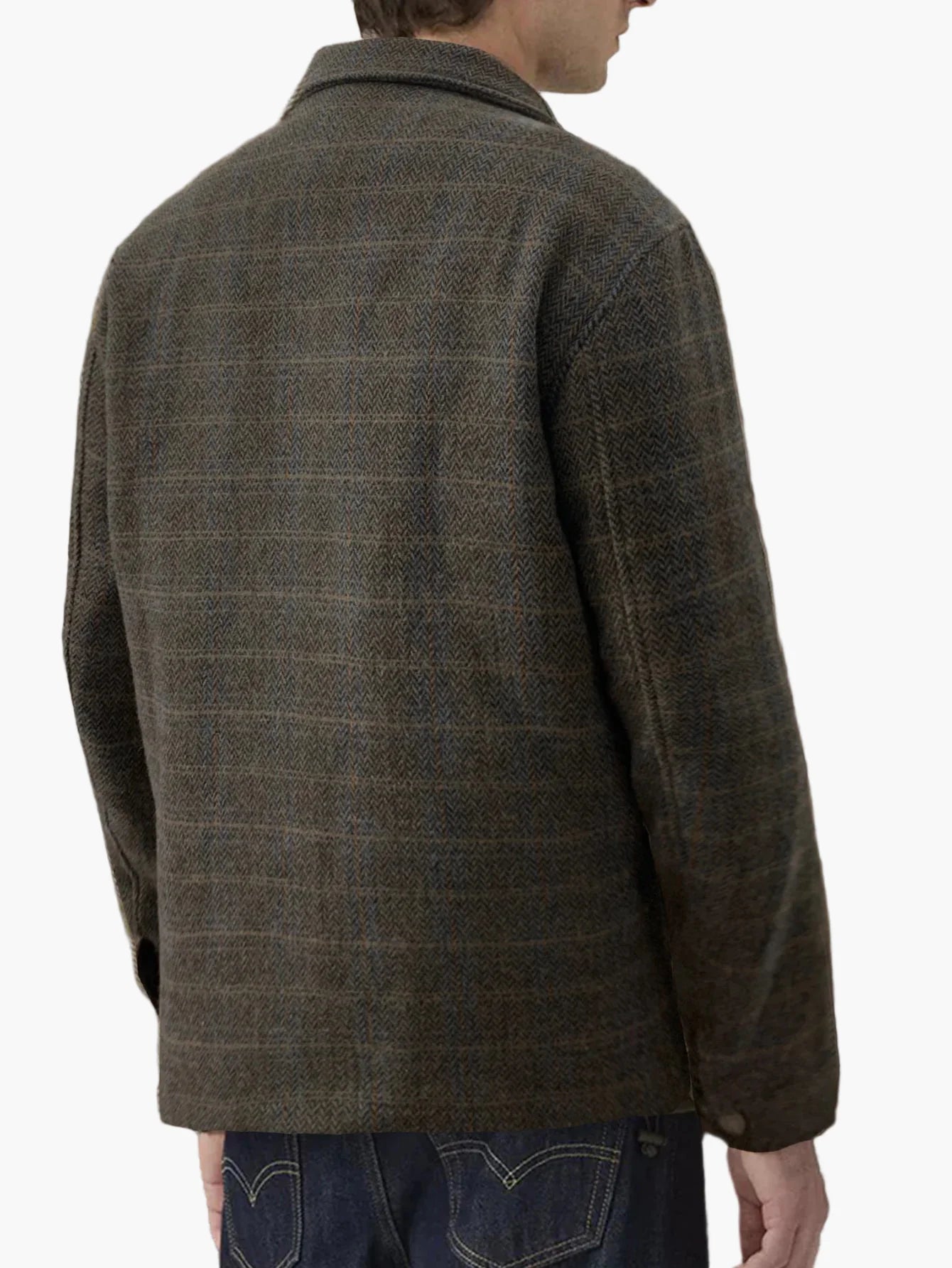 Chemise-veste décontractée à carreaux classique pour homme – Veste de transition élégante pour le quotidien et les loisirs