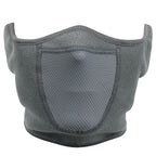 Thermische nek- en gezichtswarmer met klittenbandsluiting voor koude dagen
