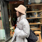 Warme outdoor bucket hat voor dames