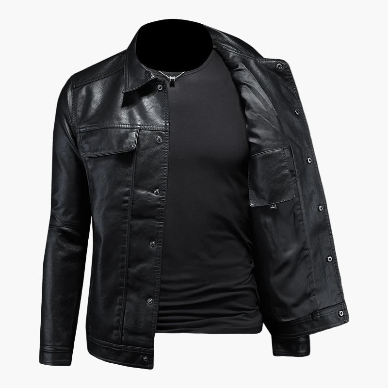 Veste style moto homme – Design moderne pour le quotidien et les loisirs