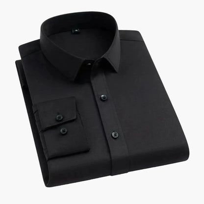 Herren Business Stretch Hemd – Modern Fit, Knitterfrei, Für Büro und Alltag