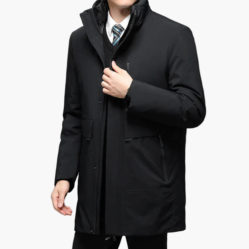 Cappotto business invernale da uomo – Parka elegante per ufficio e tutti i giorni