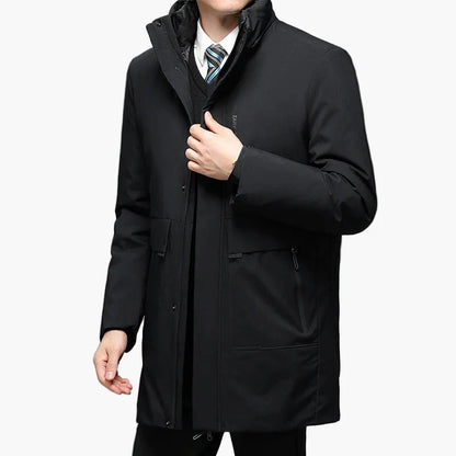 Cappotto business invernale da uomo – Parka elegante per ufficio e tutti i giorni