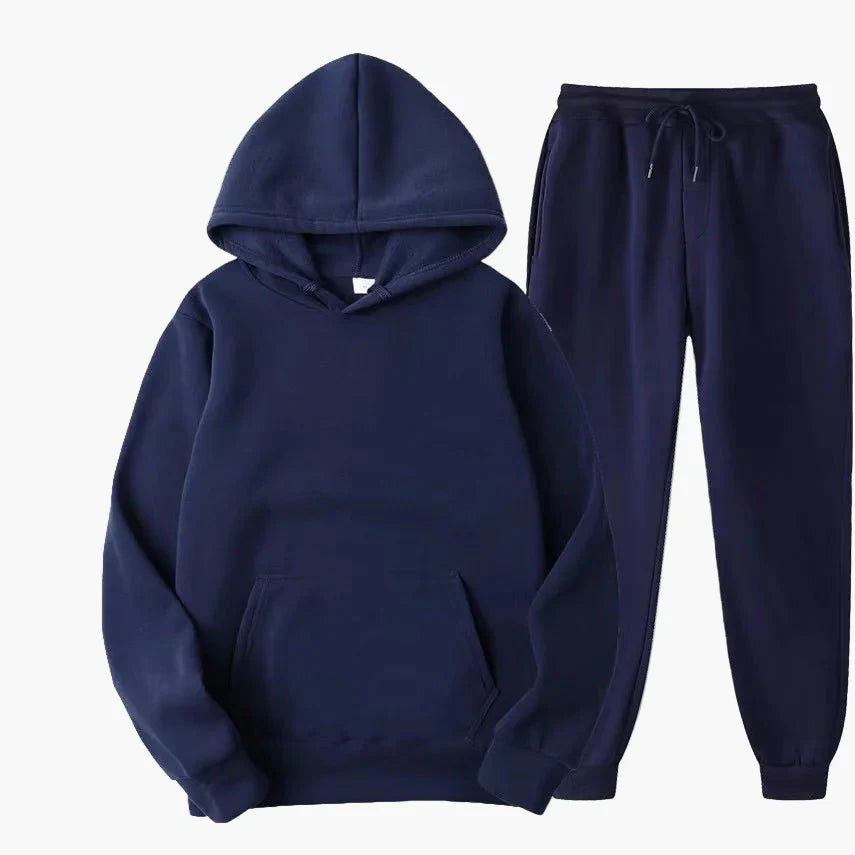 Damen Freizeit Kapuzenpullover und Jogginghose Set – Bequemer Hoodie Trainingsanzug für Alltag und Sport