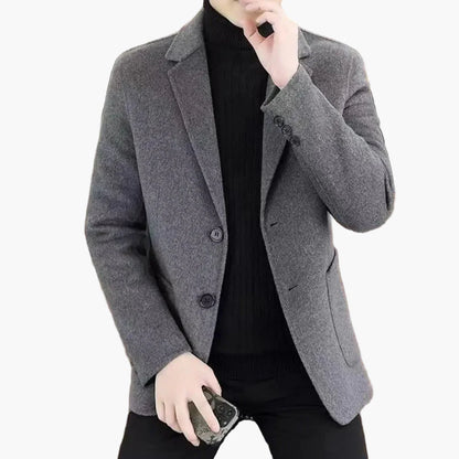 Herre business casual dressjakke – Moderne blazer for kontor og fritid