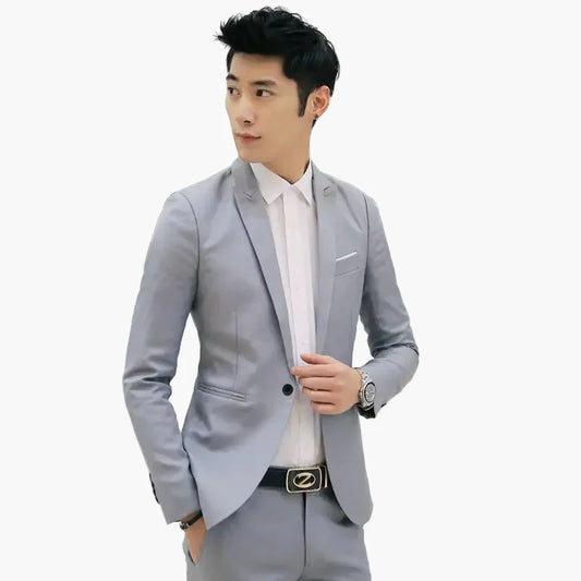 Traje de negocios para hombre – Traje moderno slim fit para oficina y eventos