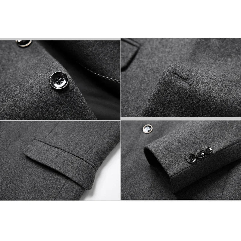 Herren Business Sakko Modern Klassisch – Eleganter Blazer für Büro & Freizeit