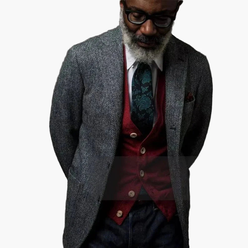 Heren Colbert Modern Business Klassiek – Elegante Stijl voor Kantoor & bijzondere gelegenheden