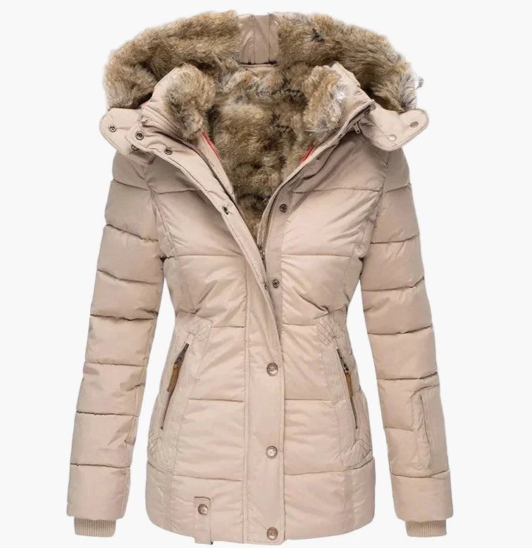 Veste d'hiver pour femme avec capuche – Parka tendance pour les jours froids