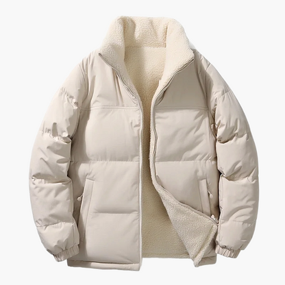 Herren Winterjacke Urban Casual mit Teddyfutter – Weit geschnitten, City & Freizeit