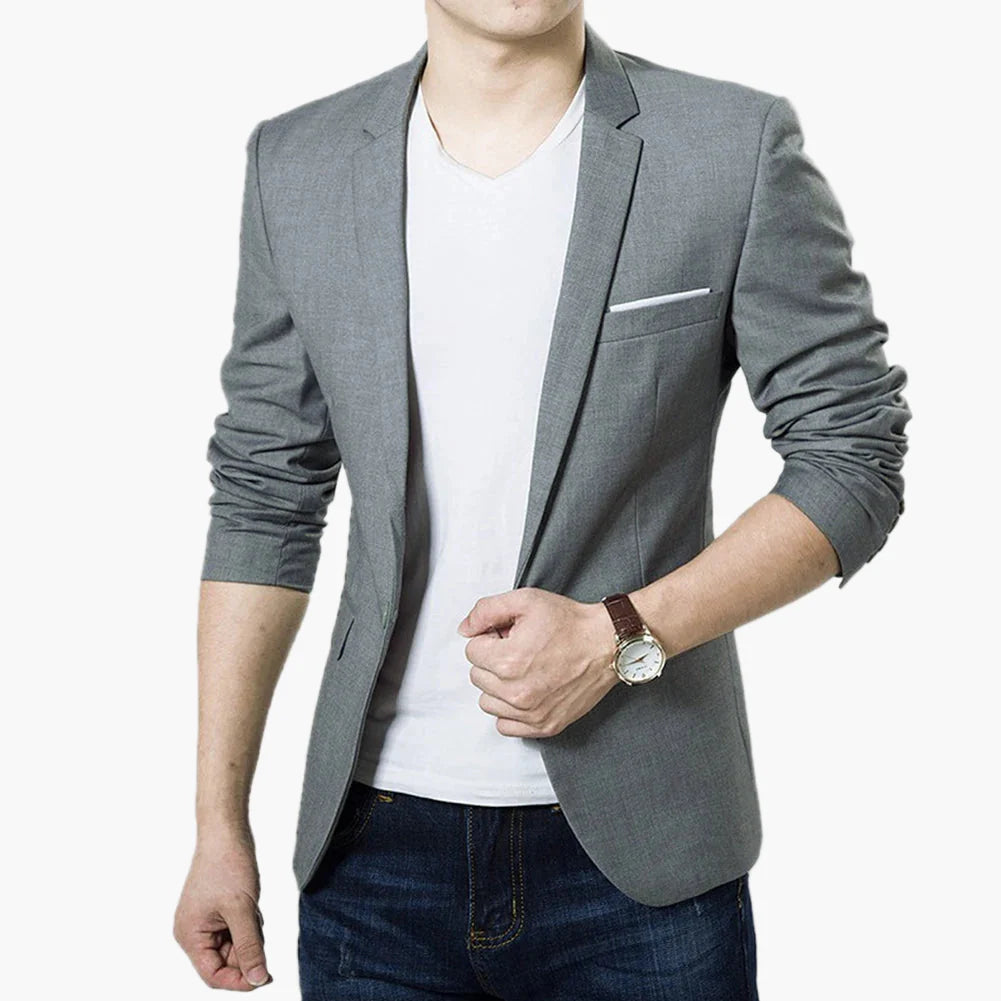 Blazer slim fit homme – Look élégant pour loisirs et affaires