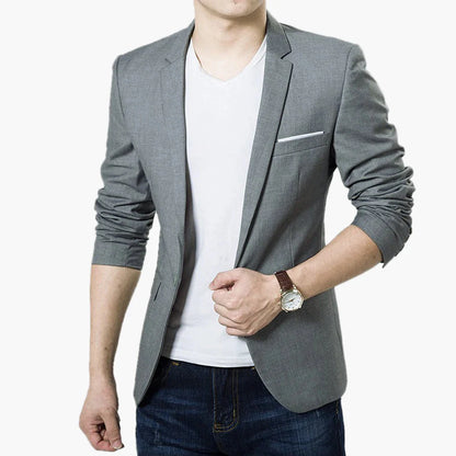 Blazer slim fit homme – Look élégant pour loisirs et affaires
