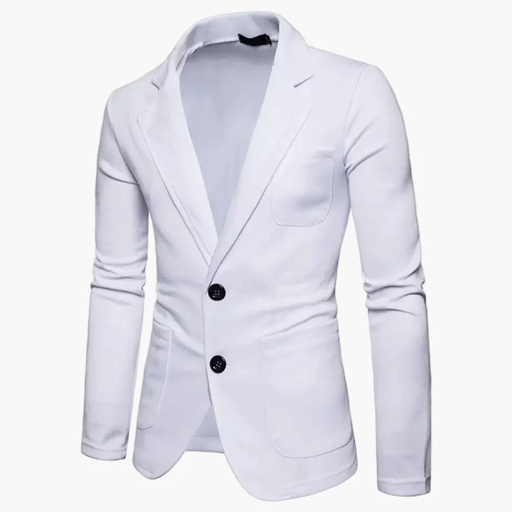 Blazer casual para hombre – Chaqueta moderna slim fit para negocios y uso diario