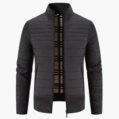 Heren gewatteerd jack in Koreaanse slim-fit stijl – Modieus vrijetijdsjack voor herfst en winter