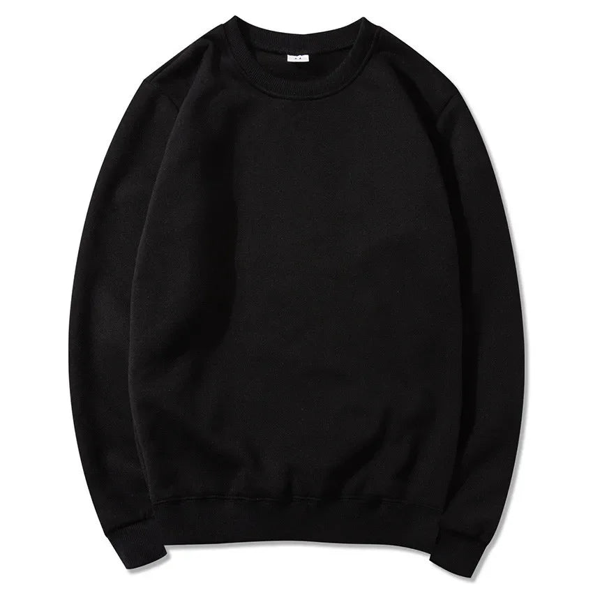 Unisex Basic Sweatshirt Rundhalsausschnitt Langarm
