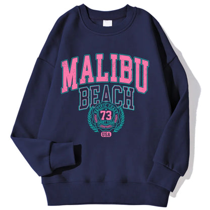 Felpa unisex a maniche lunghe con scollo rotondo e stampa