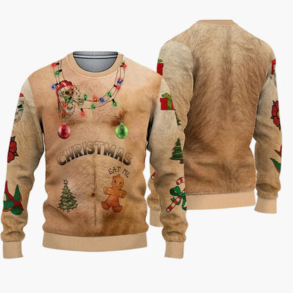 Herrarnas jultröja Christmas Bros Fula jultröja fest