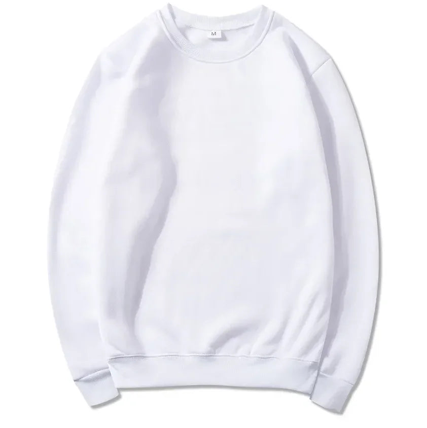 Unisex Basic Sweatshirt Rundhalsausschnitt Langarm