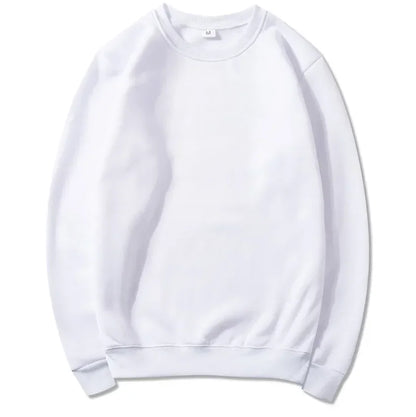 Unisex Basic Sweatshirt Rundhalsausschnitt Langarm
