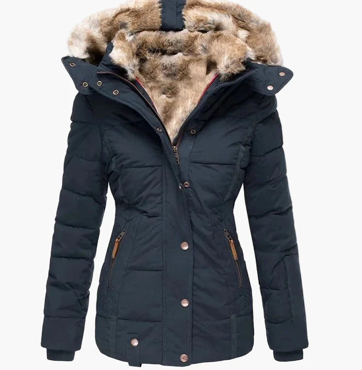 Veste d'hiver pour femme avec capuche – Parka tendance pour les jours froids