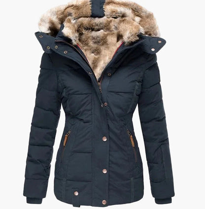 Veste d'hiver pour femme avec capuche – Parka tendance pour les jours froids