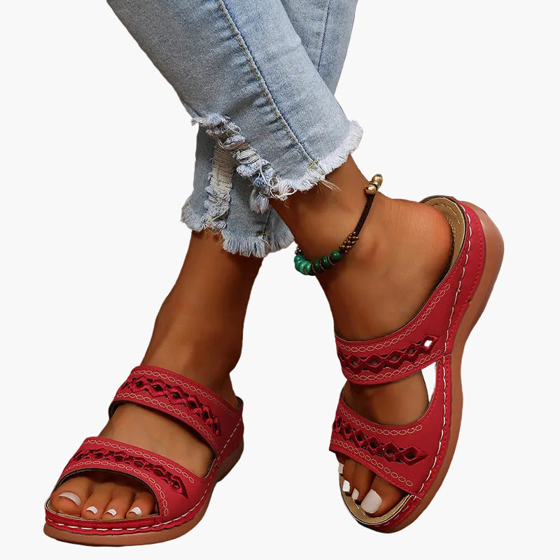 Damen Komfort-Sandalen Dione – Orthopädische Sommerschuhe für Alltag und Freizeit