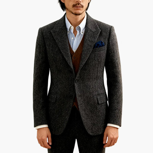 Traje de negocios clásico y moderno para hombre – Traje con estilo para oficina y ocasiones especiales