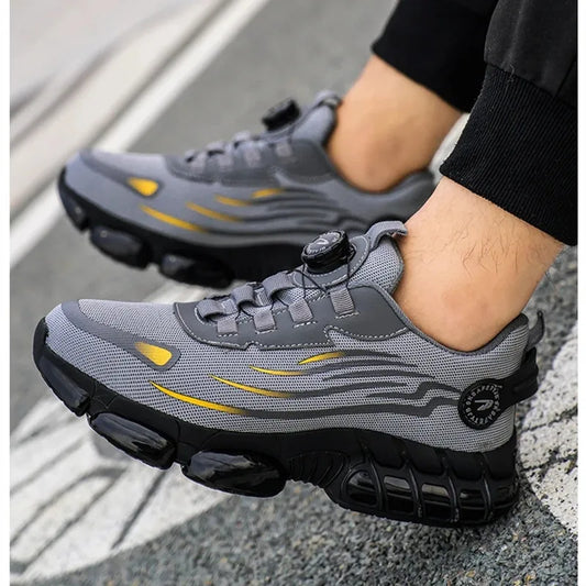 Herren Komfort Sneaker – Sportlicher Freizeitschuh mit Dämpfung und orthopädischer Unterstützung