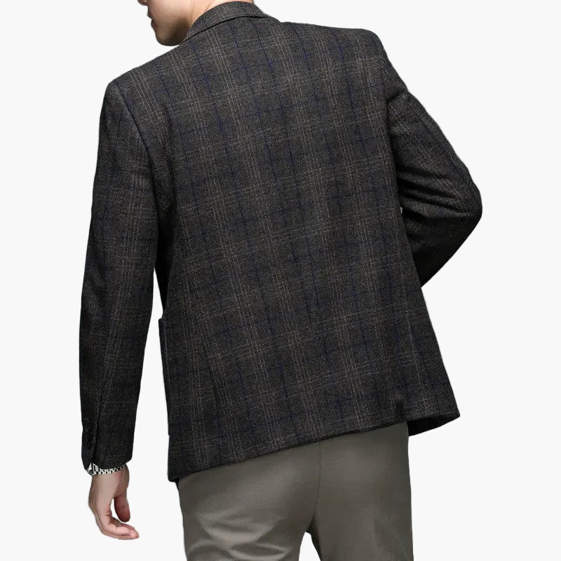 Veste business loisirs slim fit pour homme – Blazer élégant pour bureau et quotidien