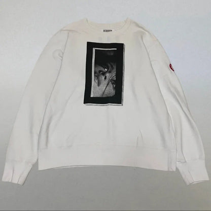 Unisex Rundhals Sweatshirt mit Grafikdruck, Oversize Fit