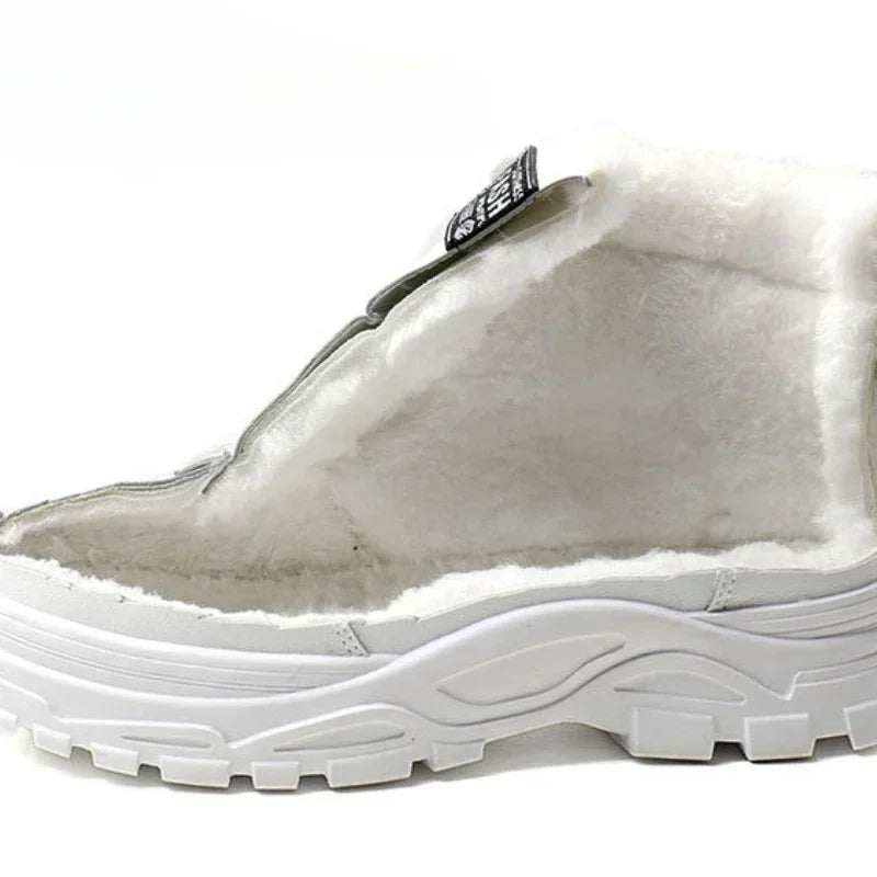 Damskie zimowe sneakersy – Modne buty za kostkę z ociepleniem na co dzień i na zewnątrz