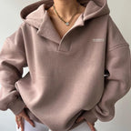 Hoodie voor dames met lange mouwen