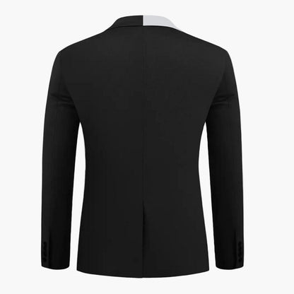 Giacca business moderna da uomo con sfumature di colore – Elegante giacca da completo per ufficio ed eventi