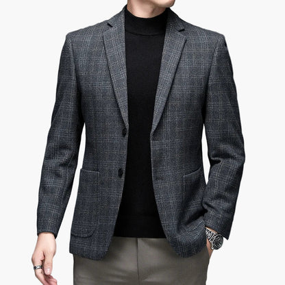 Veste business loisirs slim fit pour homme – Blazer élégant pour bureau et quotidien