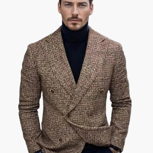 Blazer cruzado moderno para hombre – Blazer elegante para negocios y ocio