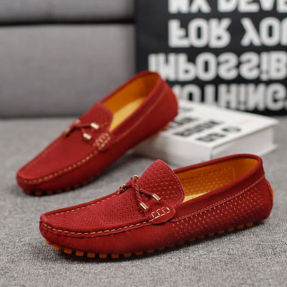 Herre mokkasinsutsko – Elegant fritids- og business loafer, åndbar, stilfuld