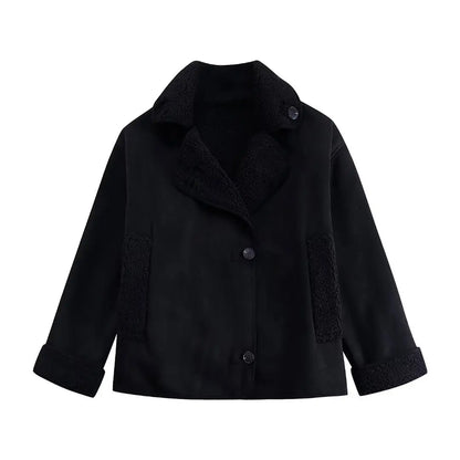 Damen Oversized Streetwear Jacke im modernen Look - Perfekt für Alltag und Freizeit