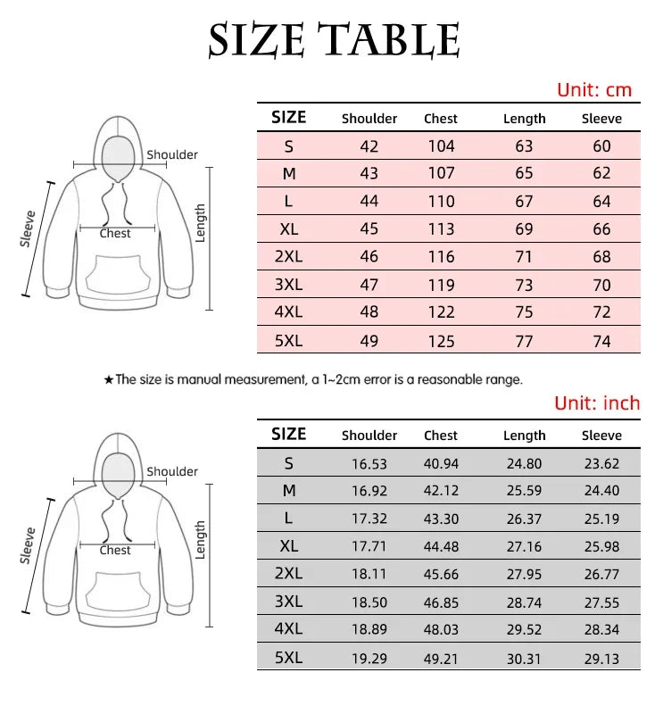 Hoodie mit Blitz-Grafik hinten Kapuzenpullover Leuchtendes Design