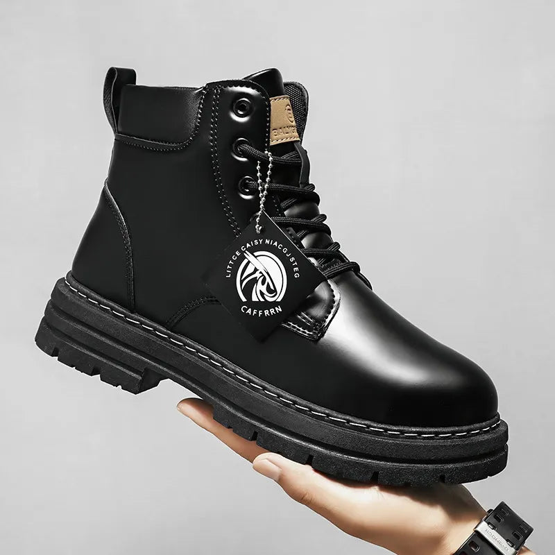 Heren Outdoor Laarzen – Robuuste en Stijlvolle Boots voor Avontuur en Dagelijks Gebruik