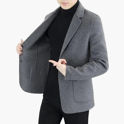 Herre business casual dressjakke – Moderne blazer for kontor og fritid