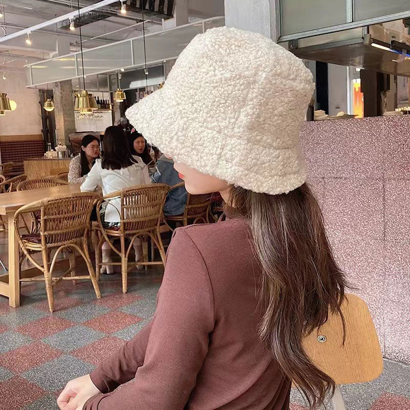 Warme outdoor bucket hat voor dames
