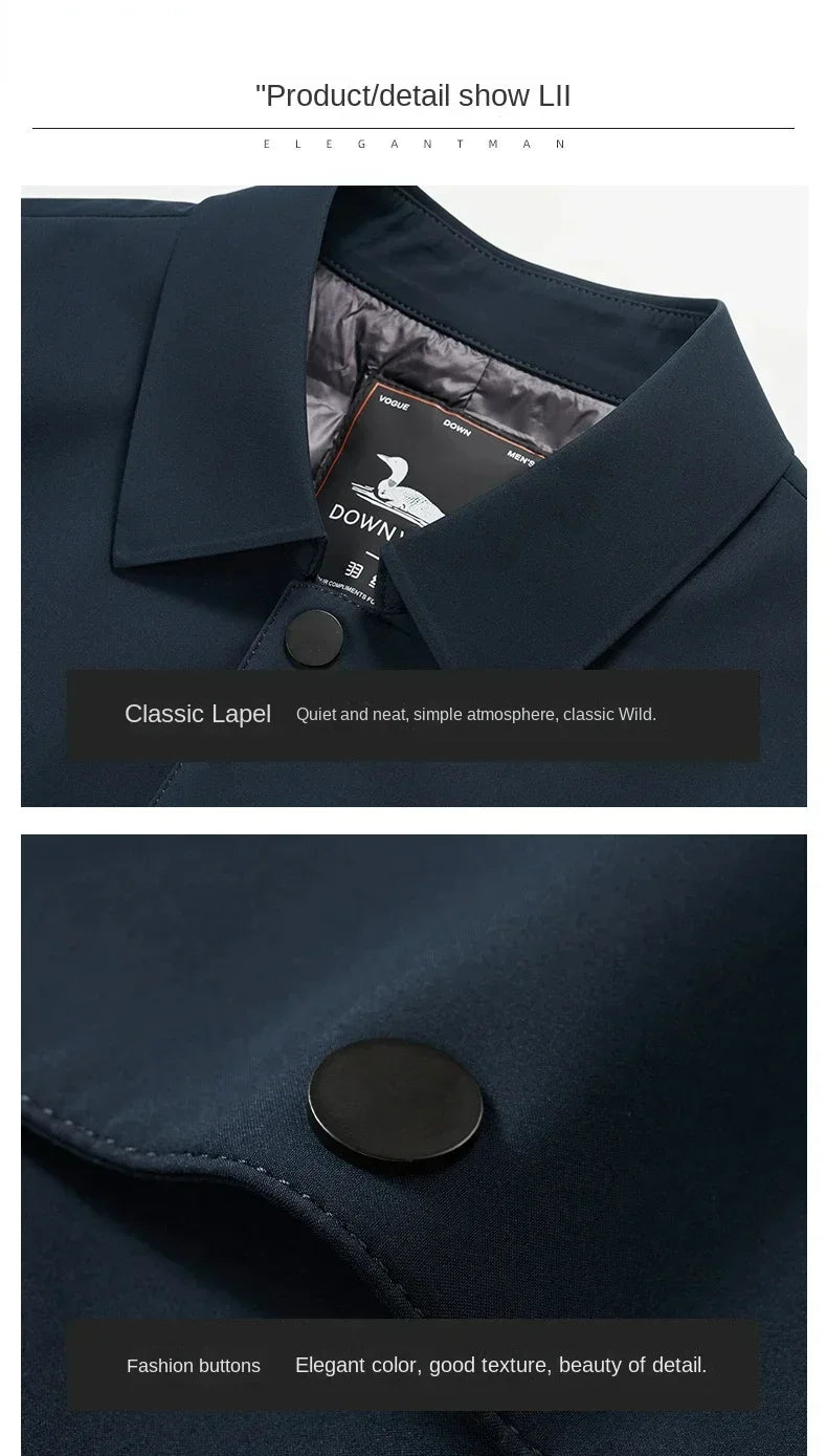 Veste de transition style urbain moderne pour homme – Légère et chaude, idéale pour le quotidien et le travail
