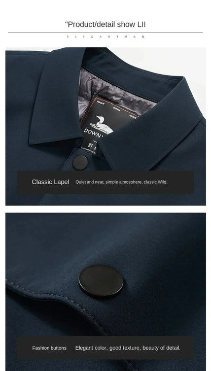 Veste de transition style urbain moderne pour homme – Légère et chaude, idéale pour le quotidien et le travail